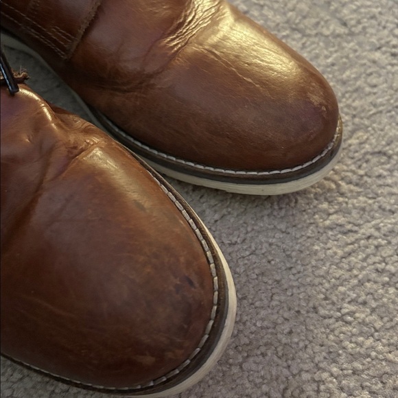 Crevo Javier Chestnut Leather Boots size 10.5